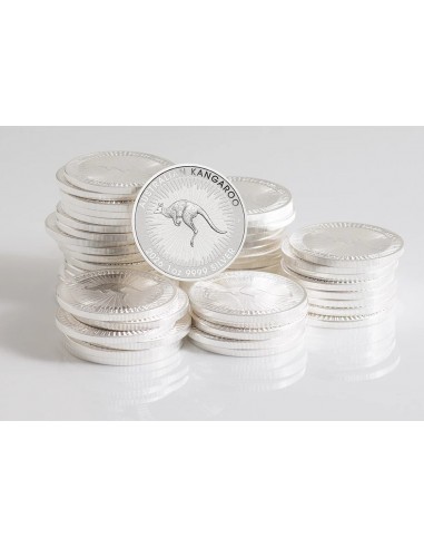 Moneda Argint pur Australian Kangaroo...