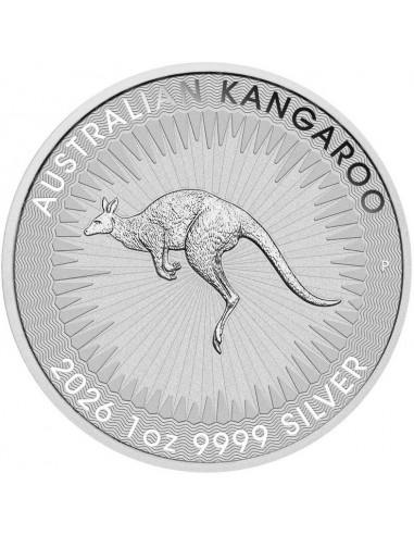 Moneda Argint pur Australian Kangaroo...