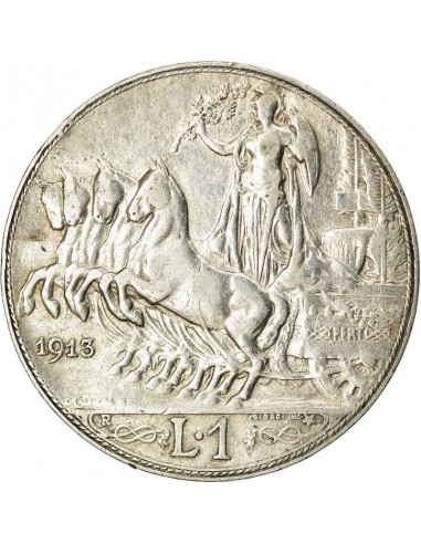 Moneda istorica din Argint - 1 lira...