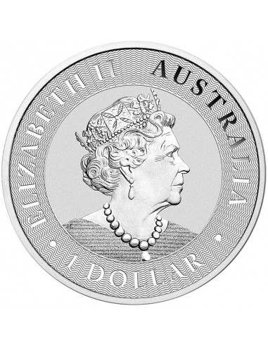 Moneda Argint pur Australian Kangaroo...