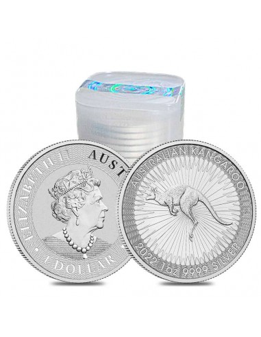 Moneda Argint pur Australian Kangaroo...