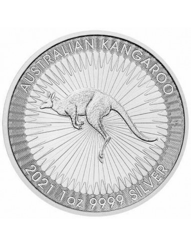 Moneda Argint pur Australian Kangaroo...