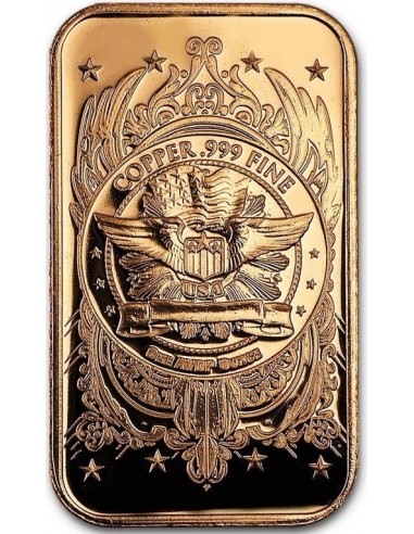 Lingou din Cupru - Buffalo SUA 1 oz