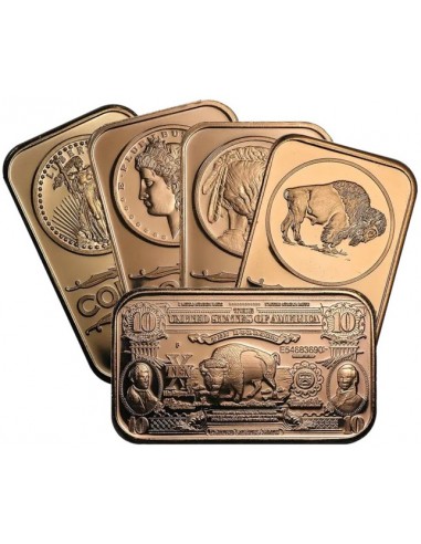 Lingou din Cupru - Buffalo SUA 1 oz