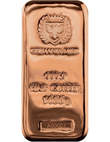 Lingou din Cupru - Germania mint 1 kg
