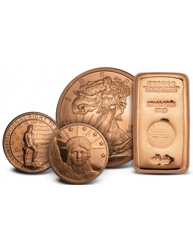 Moneda din Cupru - Calendar Aztec 5 oz