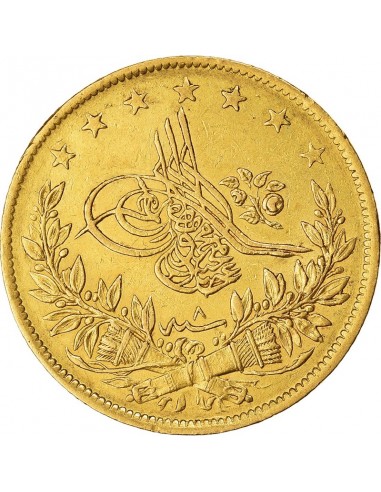 Moneda istorica din Aur - 100 kurus...