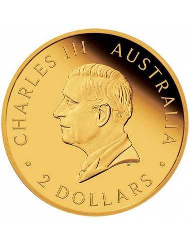 Moneda din Aur 24k - Kangaroo...