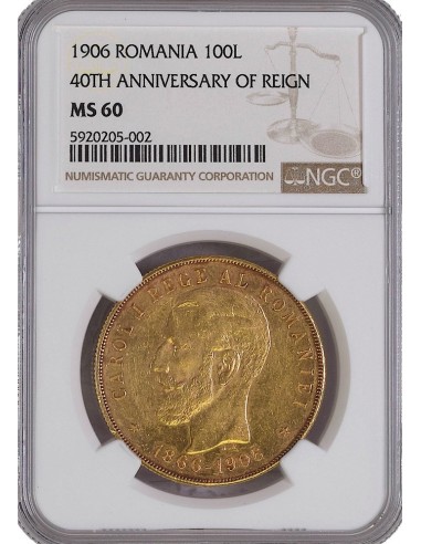 Moneda istorica din Aur - 100 lei...