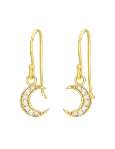 Cercei Argint Semiluna...