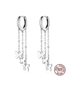 Cercei Argint Fluturasi