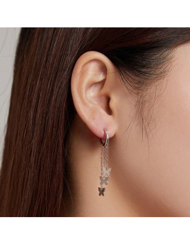 Cercei Argint Fluturasi