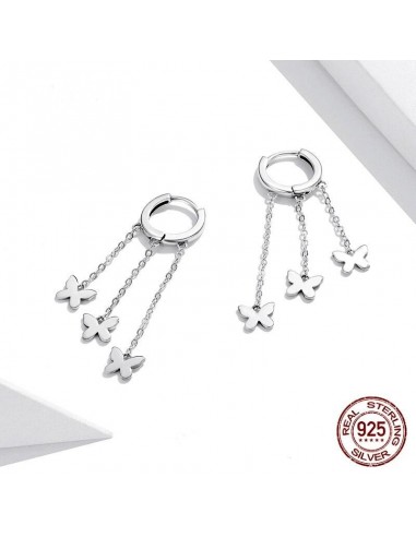 Cercei Argint Fluturasi