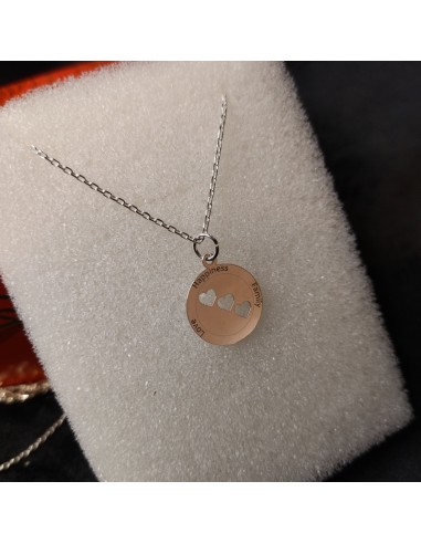 Colier Argint cu Pandantiv Gravat...